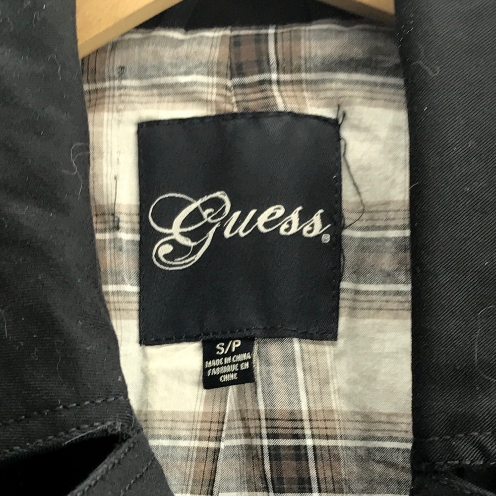 💕SALE💕Black Guess Peacoat Jacket - Picture 4 of 8